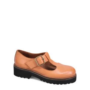 Bueno Femme Abigail Bride T en Cuir Mary Jane en Beige
