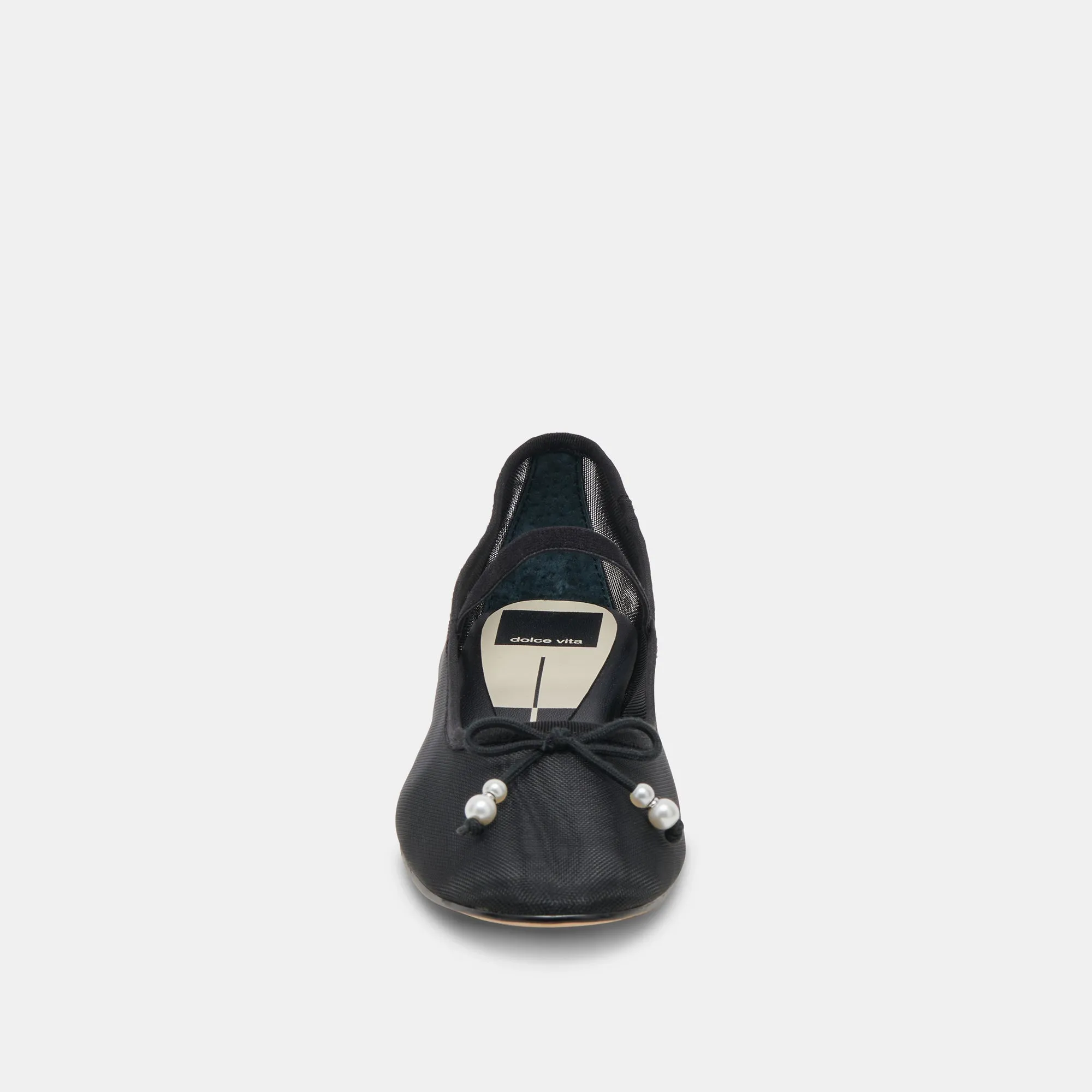 CADEL BALLET FLATS PERLES NOIRES