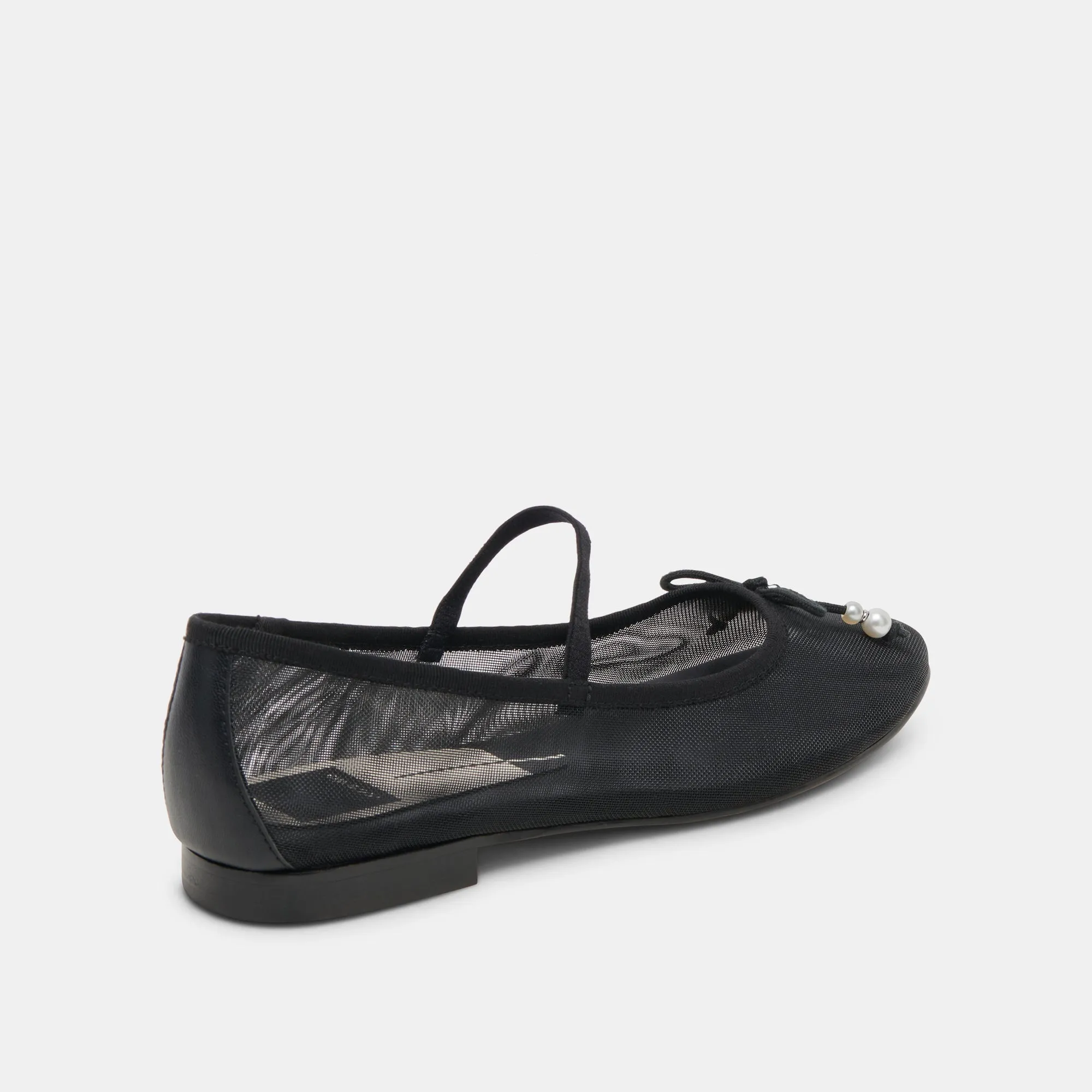 CADEL BALLET FLATS PERLES NOIRES