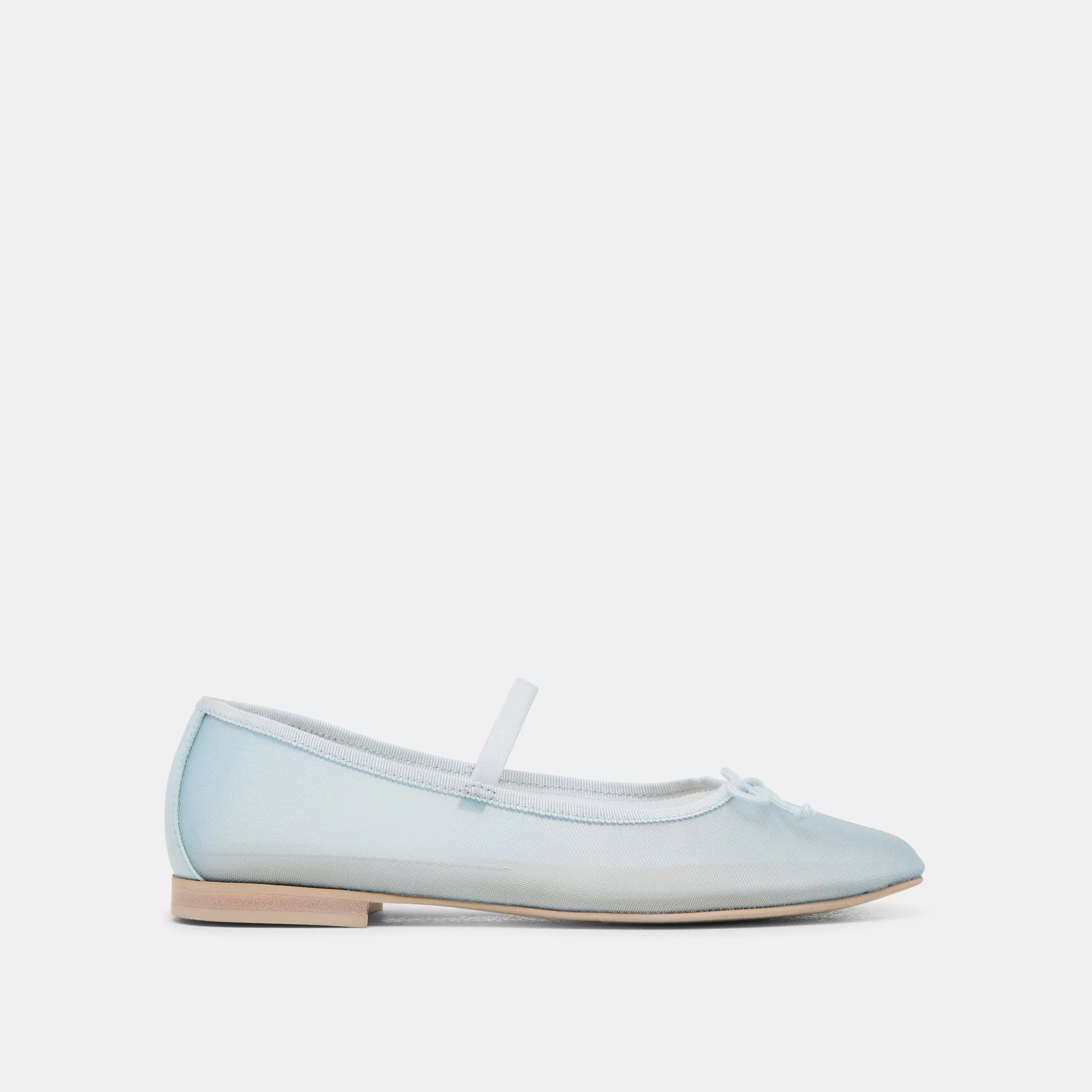 CADEL BALLET FLATS MESH BLEU GLACÉ