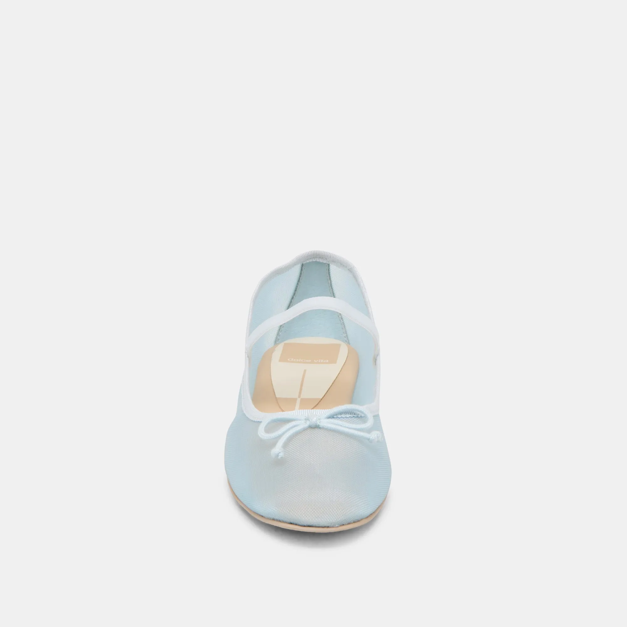 CADEL BALLET FLATS MESH BLEU GLACÉ