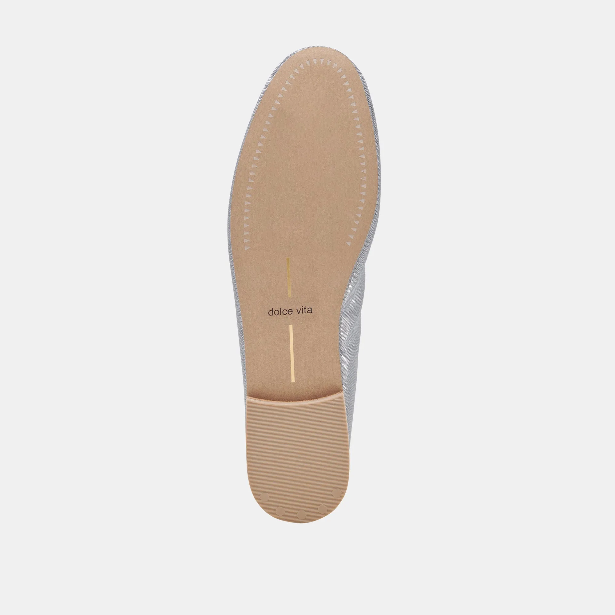 BALLERINES CADEL MAILLE ARGENTÉE