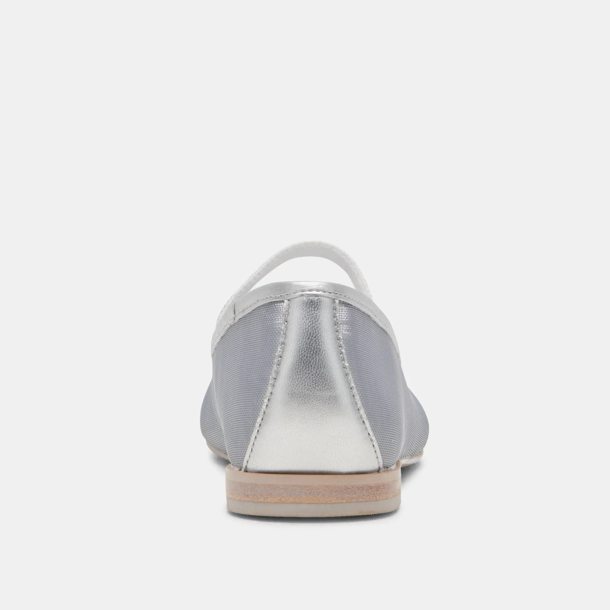 BALLERINES CADEL MAILLE ARGENTÉE