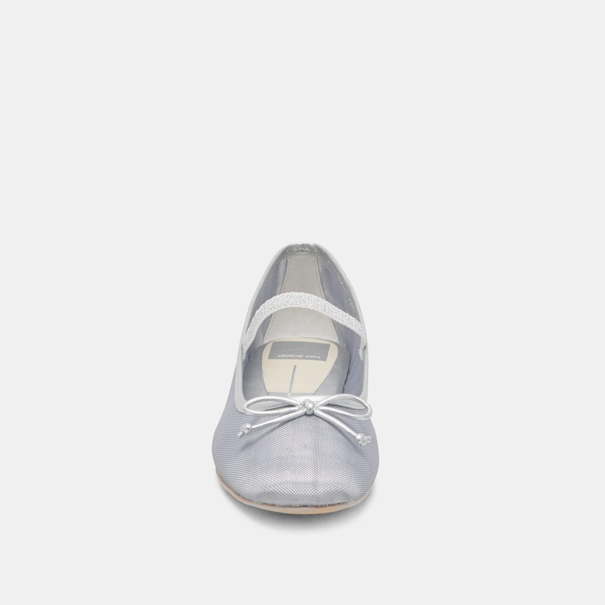 BALLERINES CADEL MAILLE ARGENTÉE