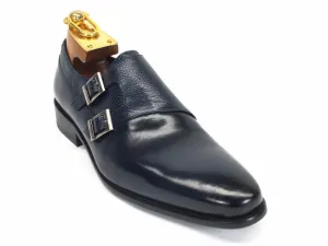 Carrucci Double Monkstraps KS099-3003 - Bleu marine