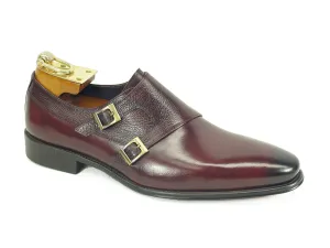 Carrucci Double Monkstraps KS099-3003 - Sang de bœuf