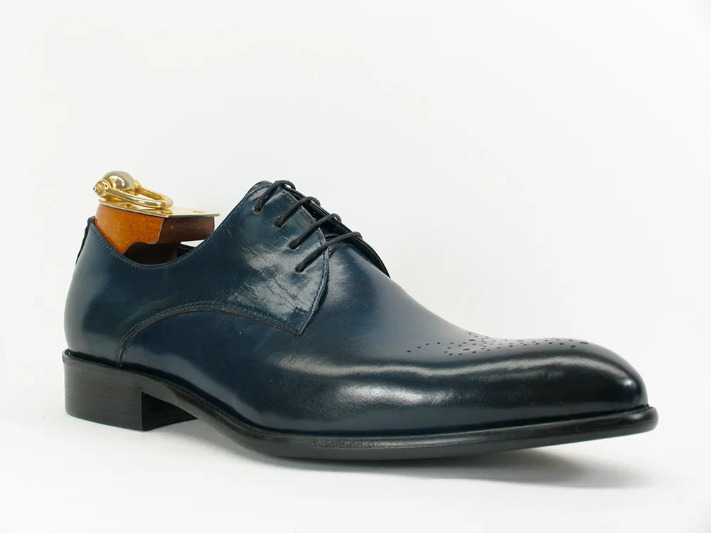 Carrucci KS479-04 Oxford à lacets Signature - Marine