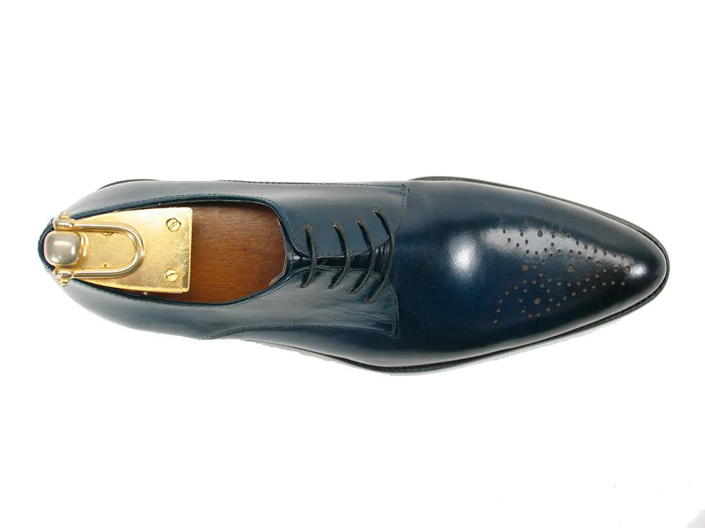 Carrucci KS479-04 Oxford à lacets Signature - Marine
