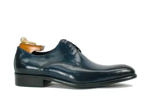 Carrucci KS479-04 Oxford à lacets Signature - Marine