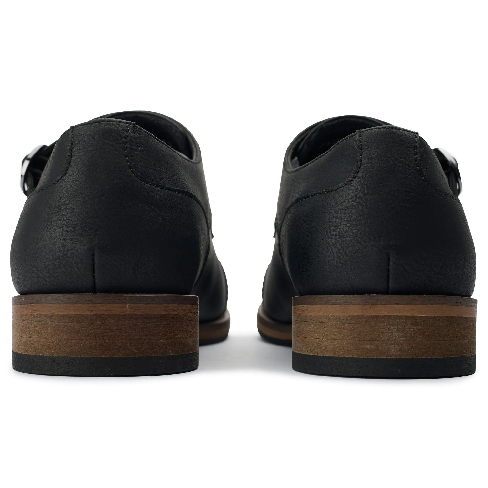 Chaussures Richelieu en Simili Cuir Végan pour Homme Chervil 2 | Noir