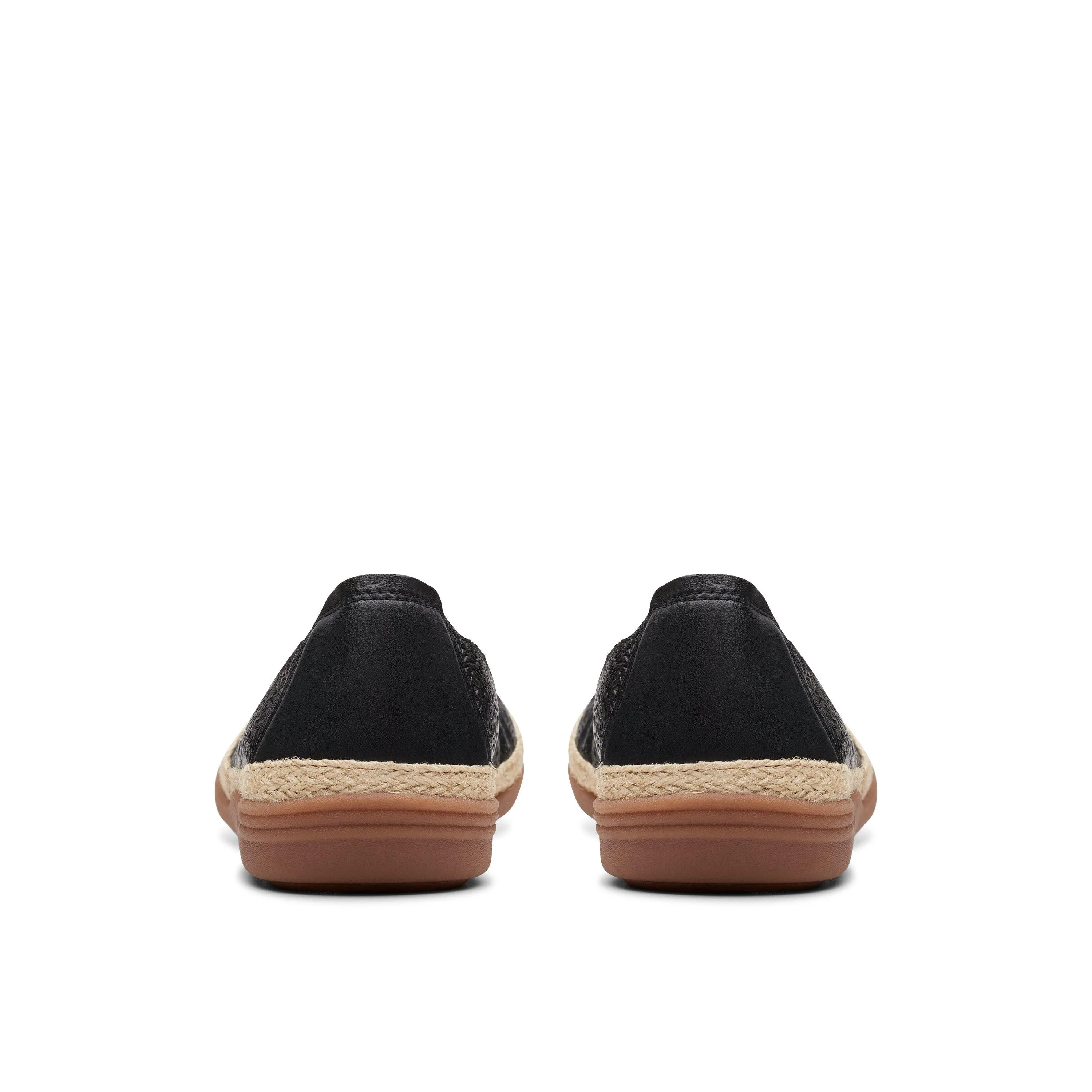 Clarks Elaina Rae en cuir noir