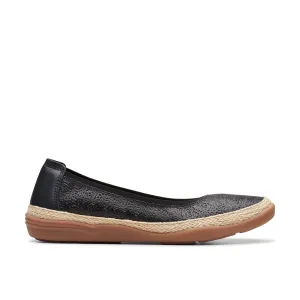 Clarks Elaina Rae en cuir noir