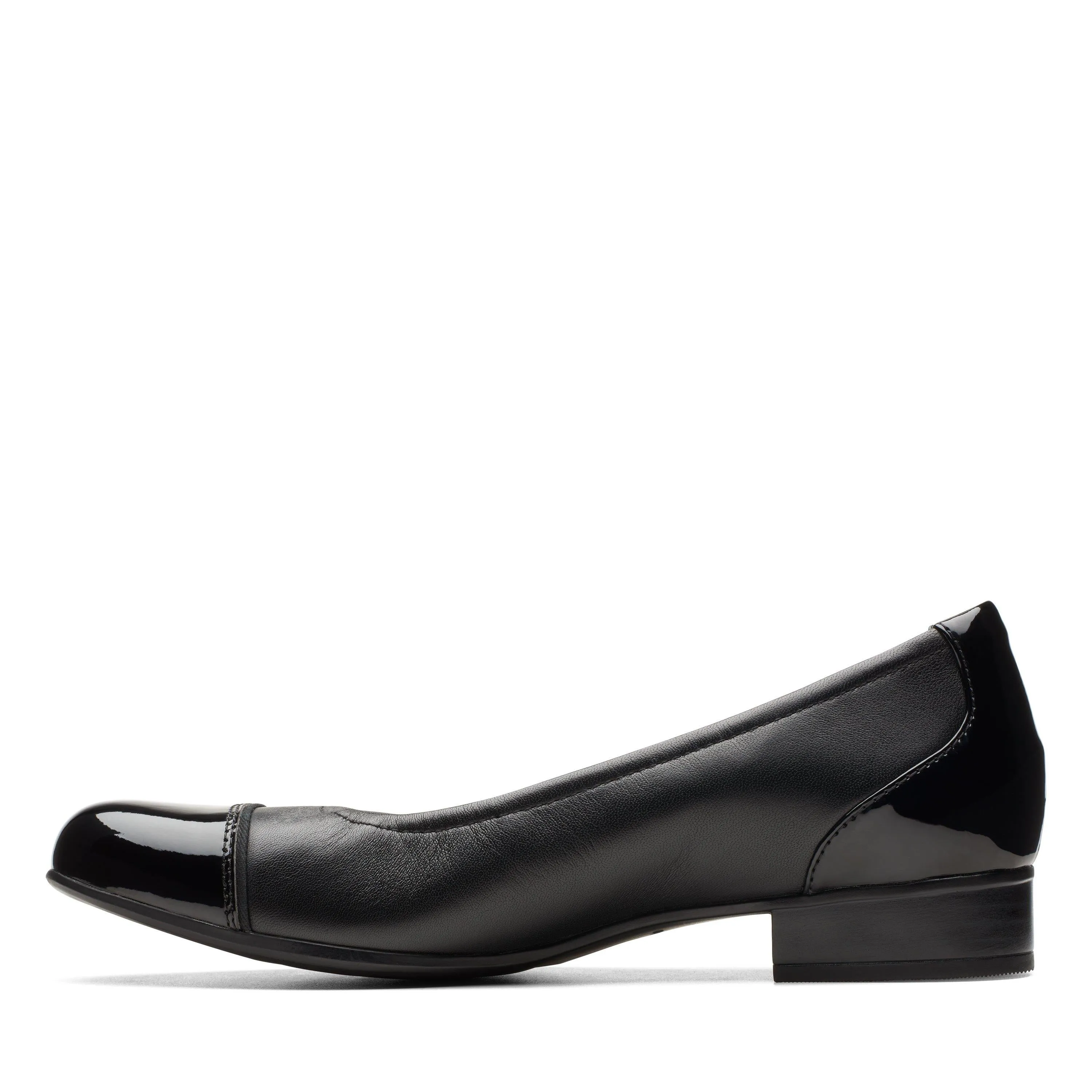 Clarks Juliet Step en Cuir Noir