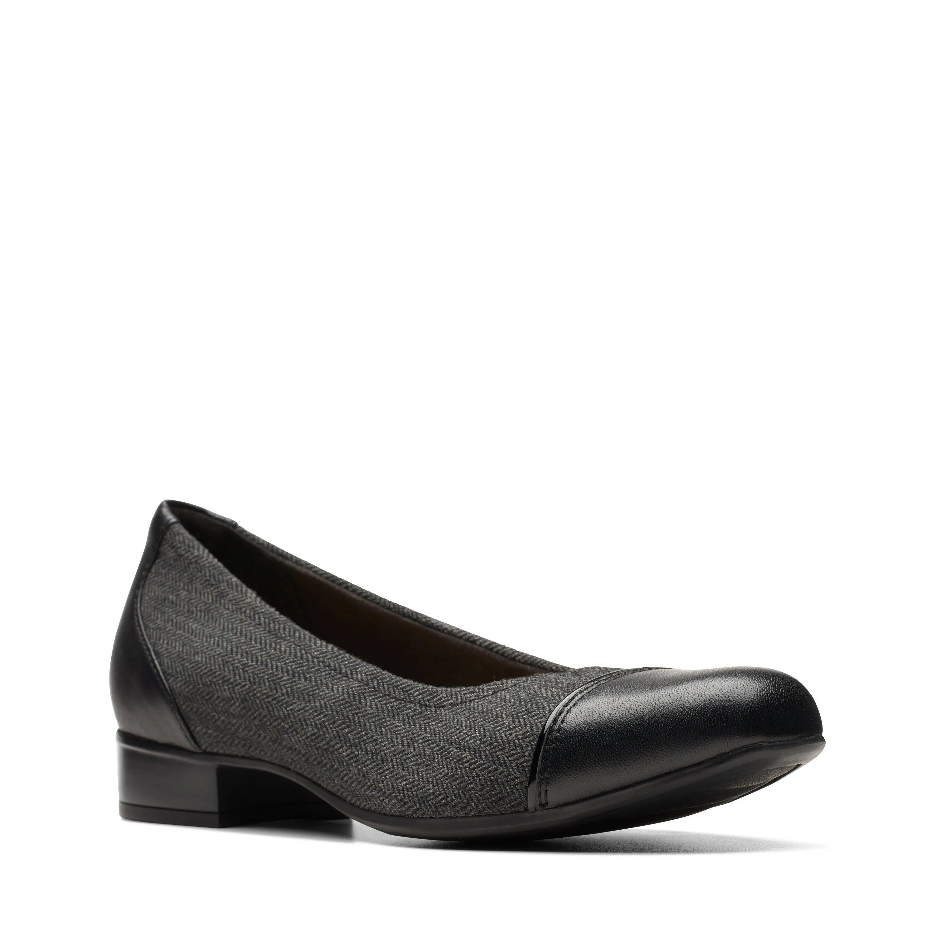 Clarks Juliet Step en Textile Noir