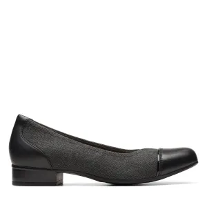 Clarks Juliet Step en Textile Noir