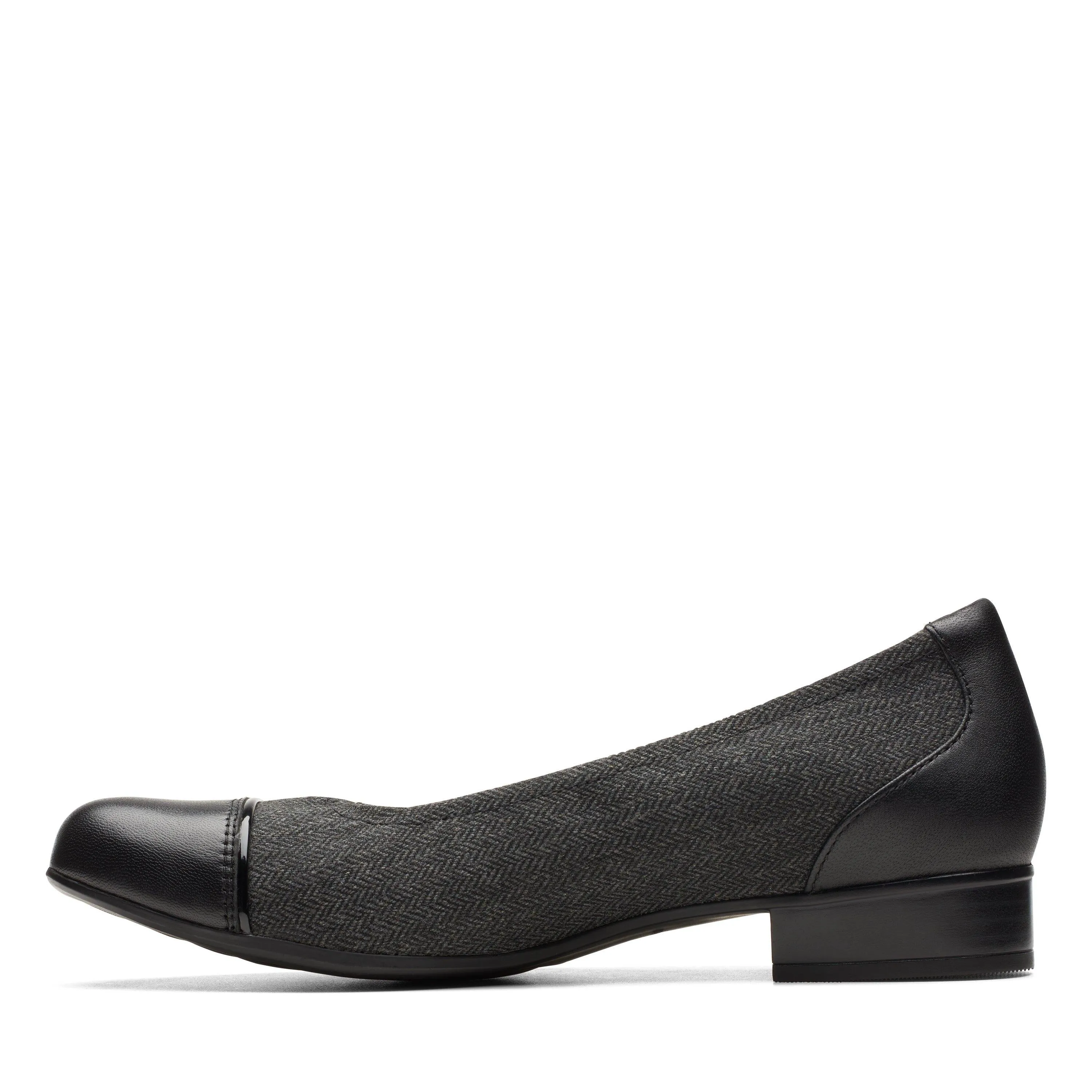 Clarks Juliet Step en Textile Noir
