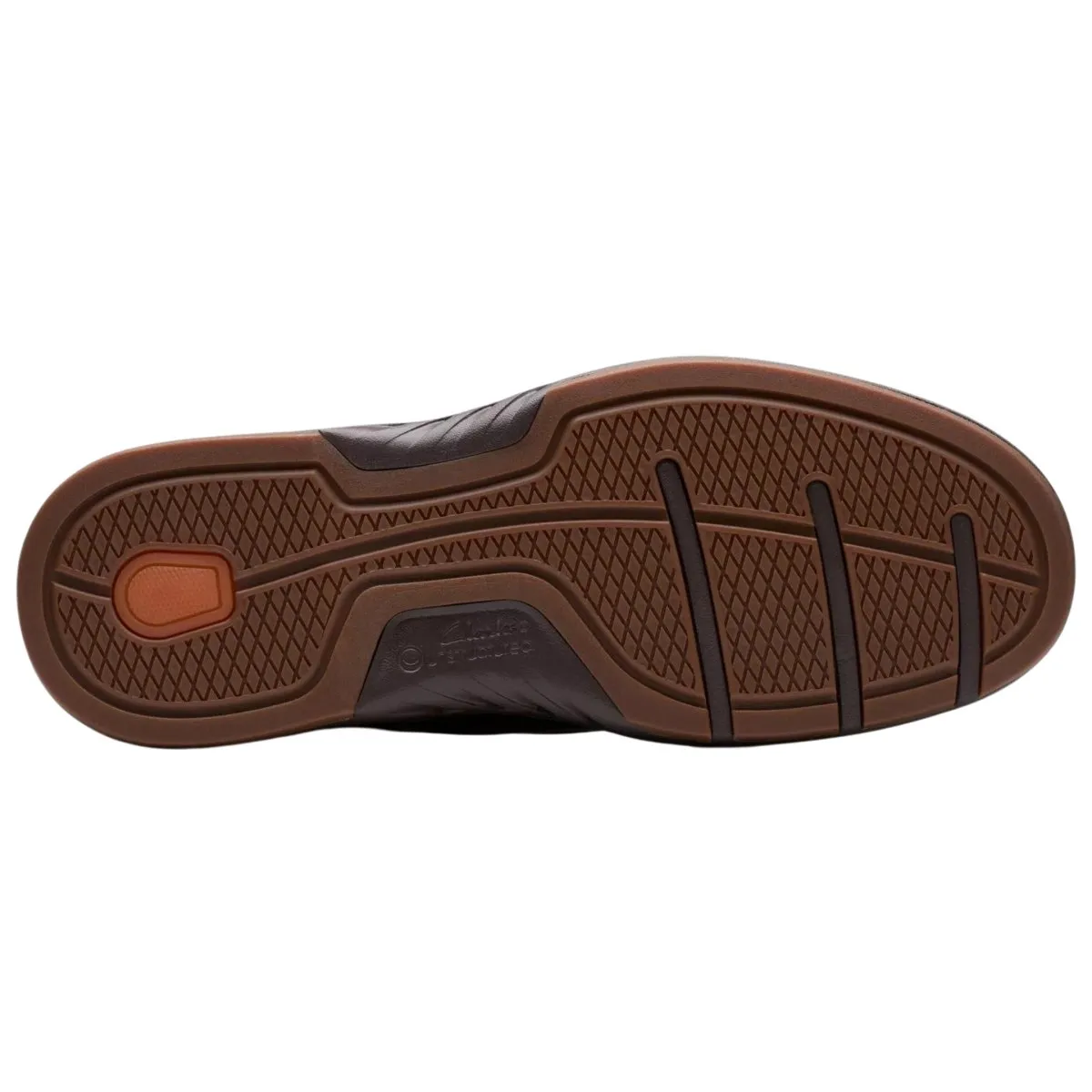 Clarks Hommes Un Briley Lacet Cuir Acajou