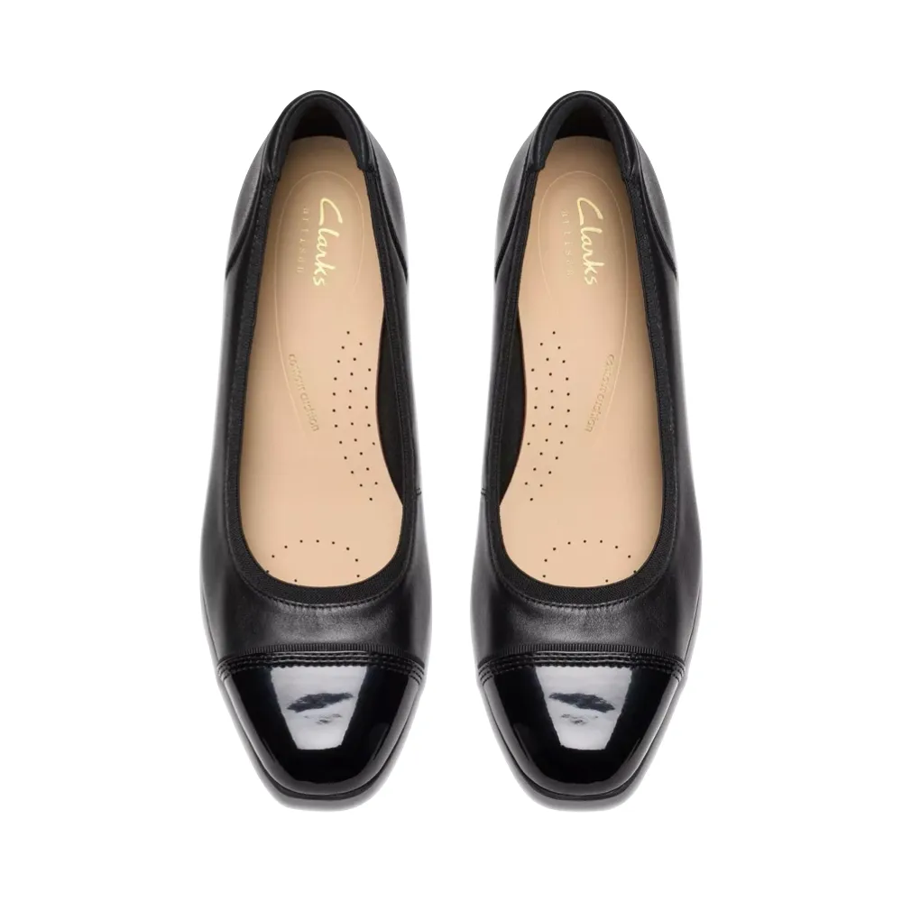 Escarpins en cuir Krystine May pour femme de Clarks en noir