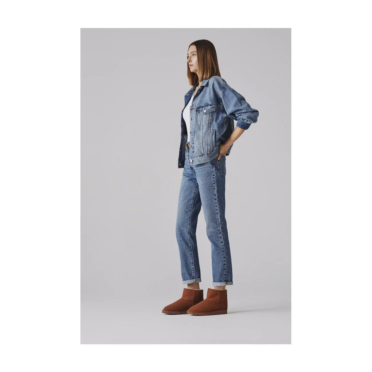 Bottes courtes unisexes Classic Crystal en simili fourrure végane | Plusieurs couleurs