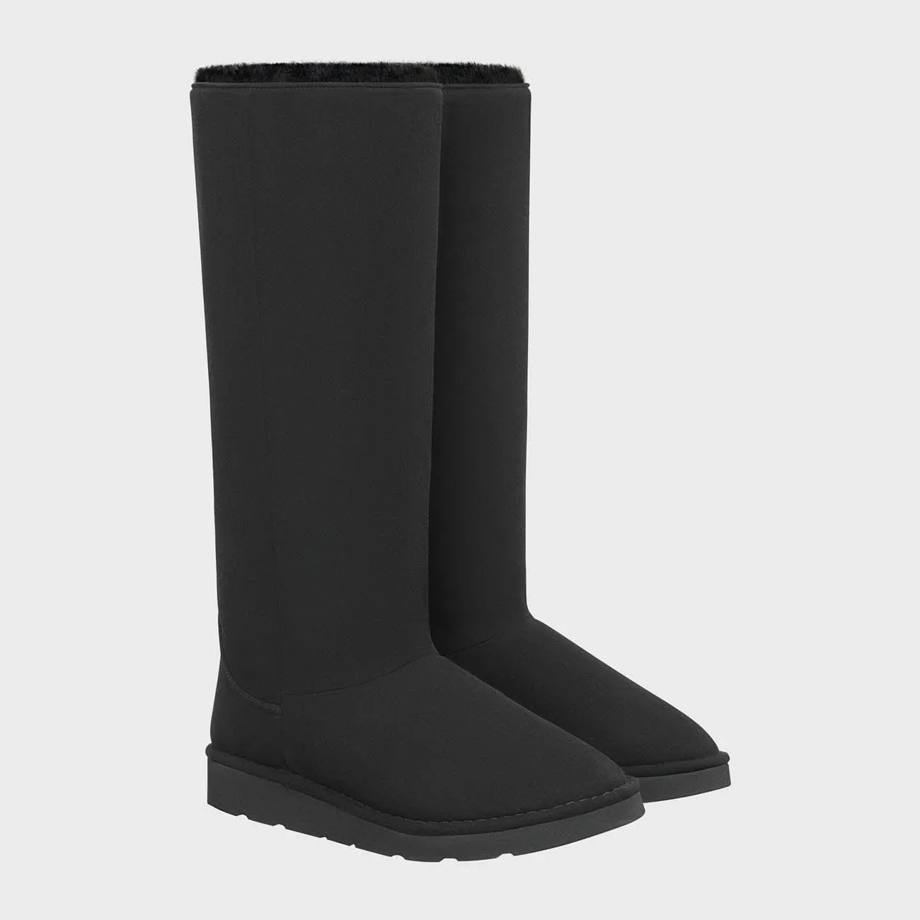 Bottes longues classiques unisexes avec doublure en fausse fourrure végane | Plusieurs couleurs