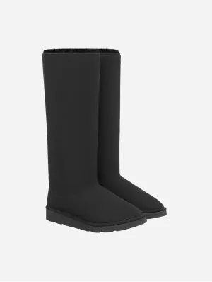 Bottes longues classiques unisexes avec doublure en fausse fourrure végane | Plusieurs couleurs