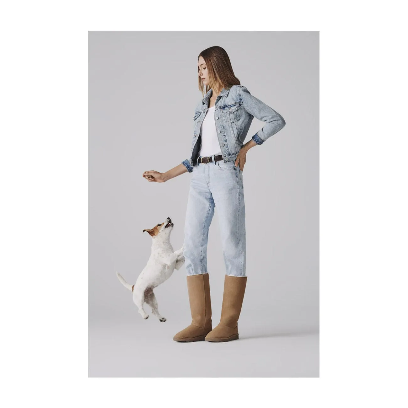 Bottes longues classiques unisexes avec doublure en fausse fourrure végane | Plusieurs couleurs