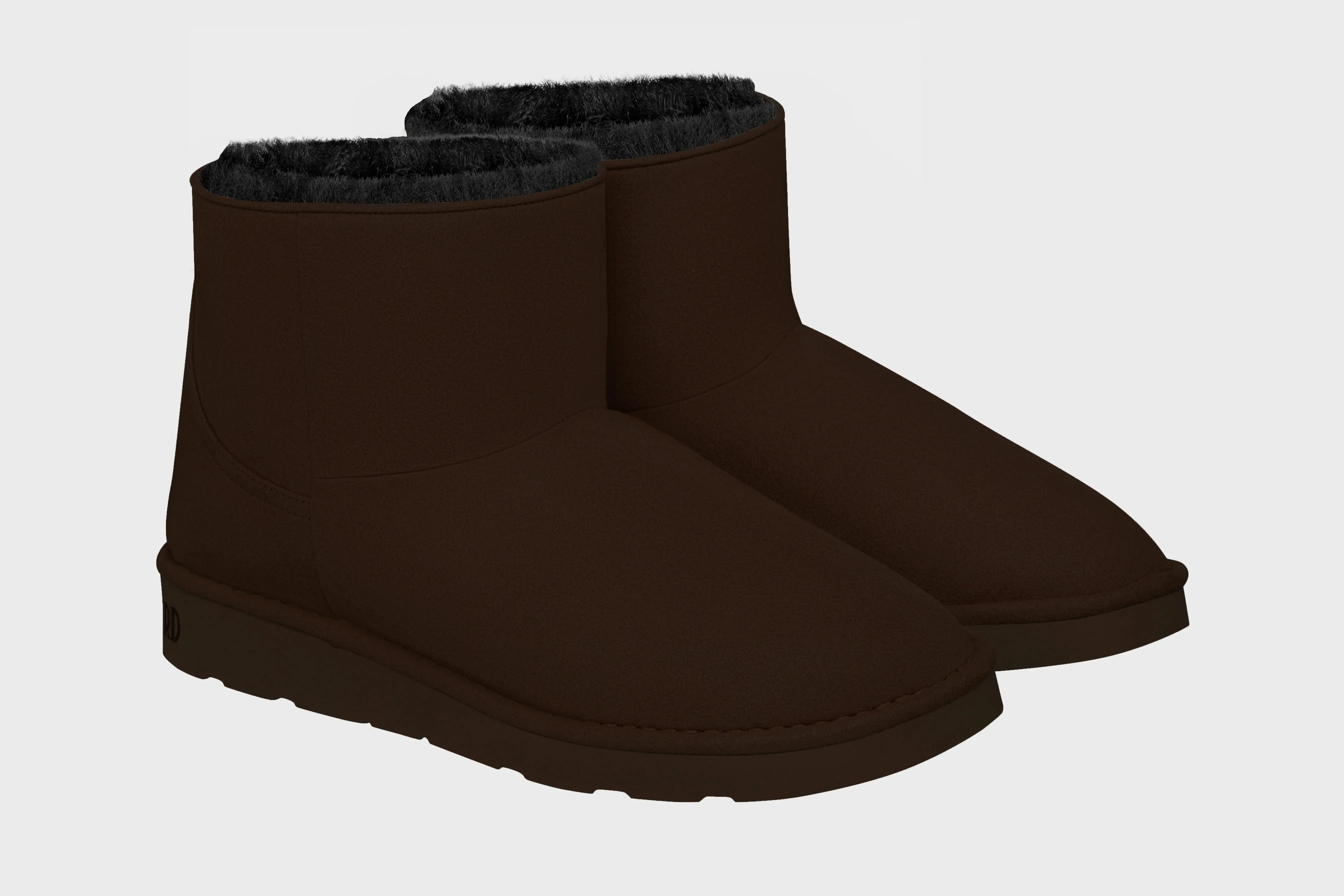 Bottes courtes unisexes classiques en simili fourrure végane | Plusieurs couleurs
