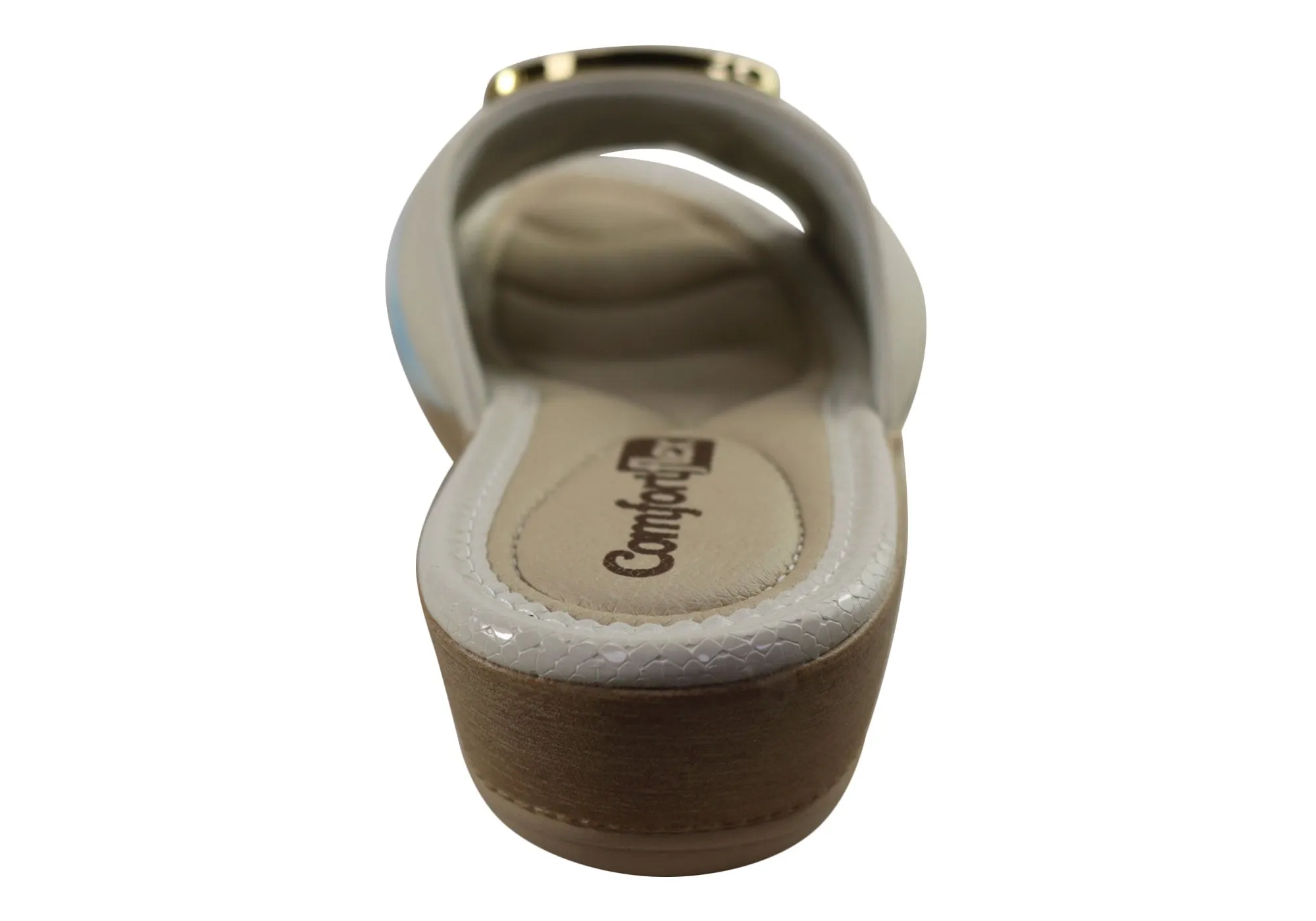 Sandales à plateforme confortables Comfortflex Hilda pour femmes, fabriquées au Brésil, chaussures Comfortflex