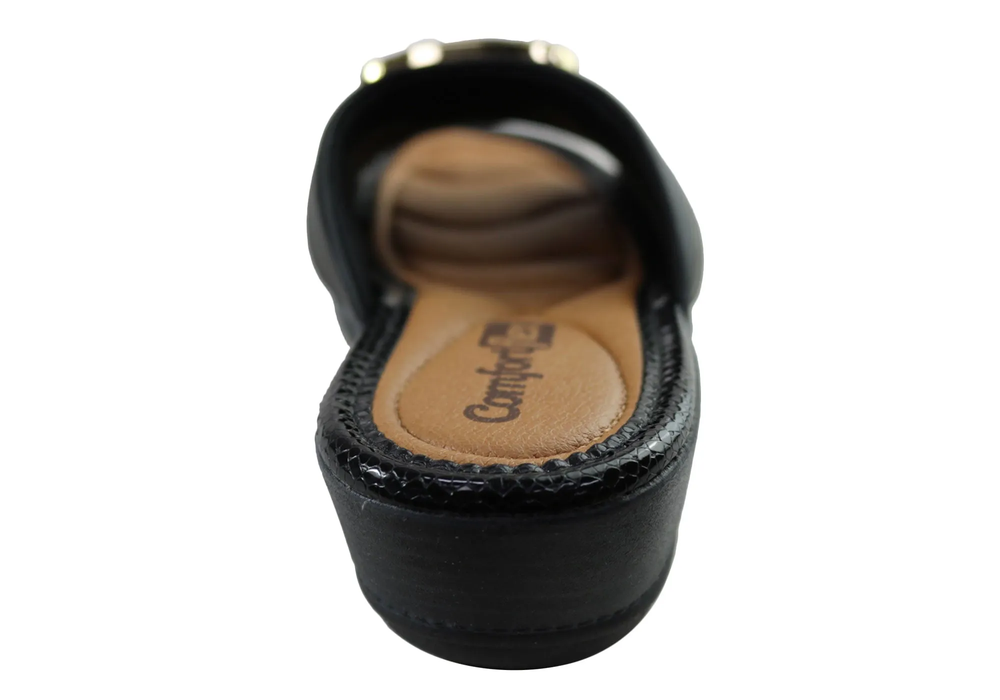 Sandales à plateforme confortables Comfortflex Hilda pour femmes, fabriquées au Brésil, chaussures Comfortflex