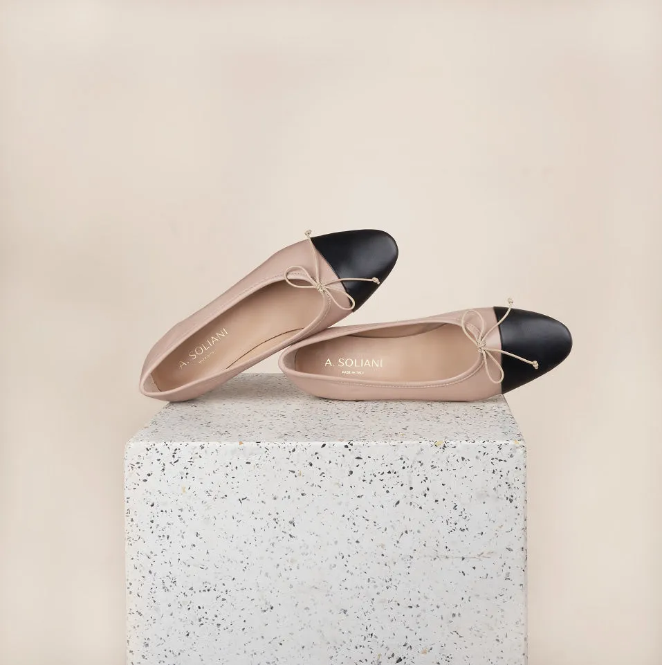 Como - Beige Nude/Noir