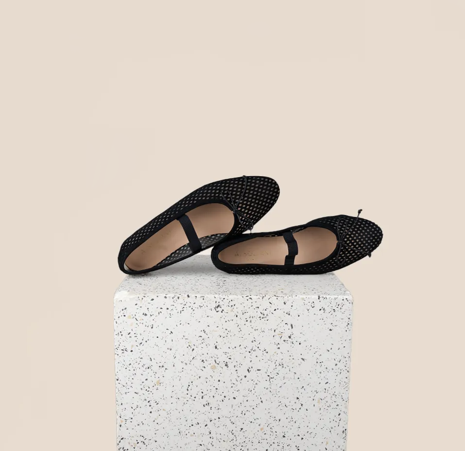 Sangle Como - Noir perforé