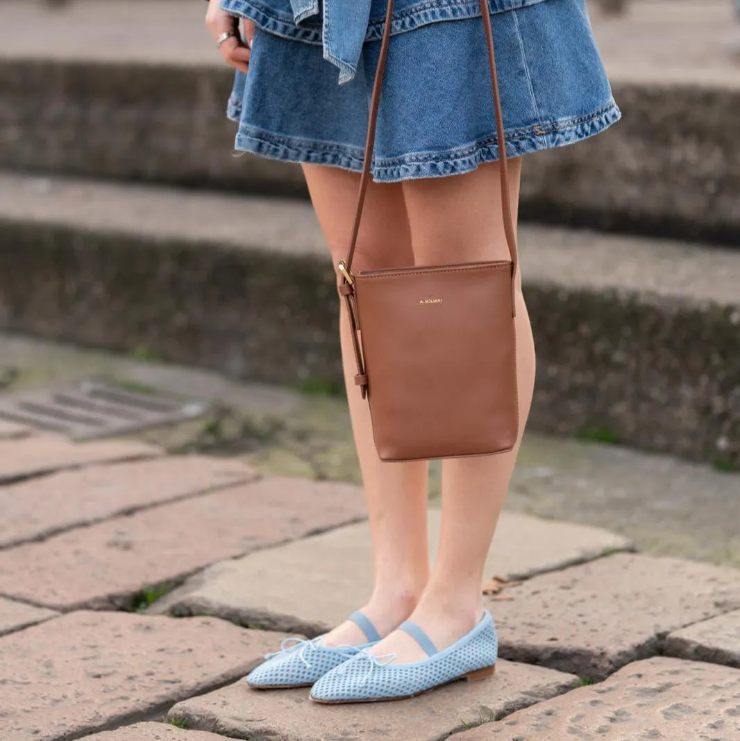 Sangle Como - Bleu ciel perforé