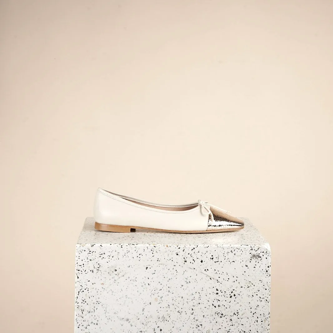 Como - Serpent Blanc/Or