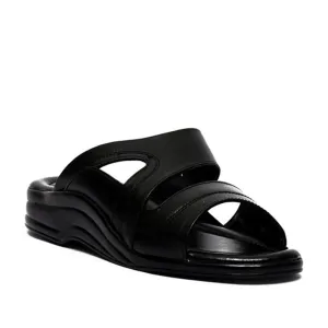 Chaussons décontractés Coolers (Noir) pour hommes 7123-143 par Liberty