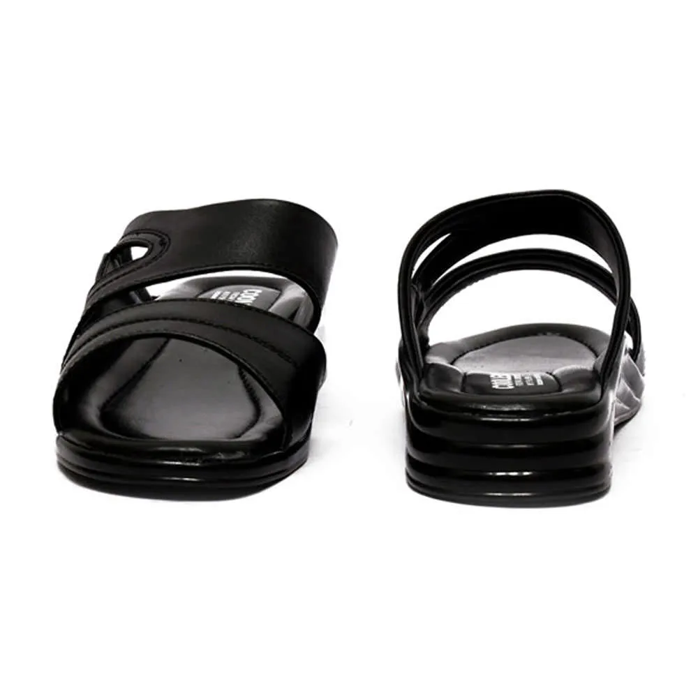 Chaussons décontractés Coolers (Noir) pour hommes 7123-143 par Liberty