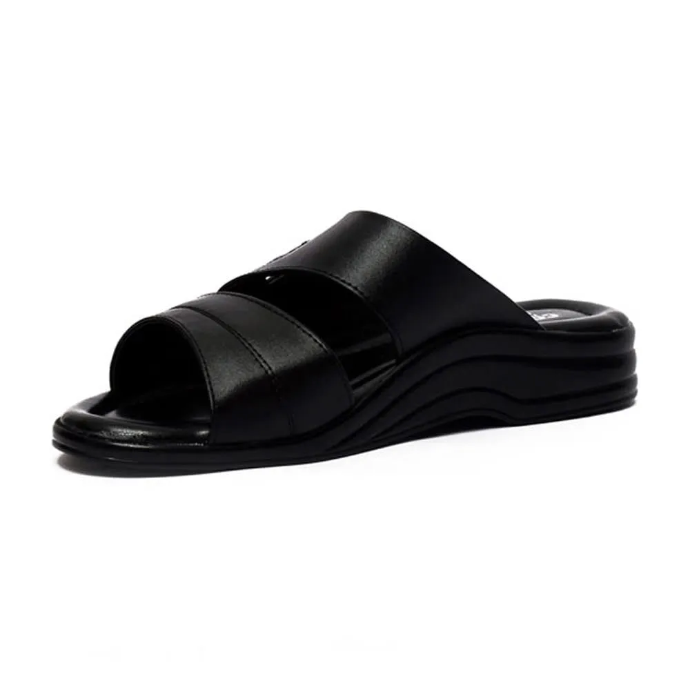 Chaussons décontractés Coolers (Noir) pour hommes 7123-143 par Liberty