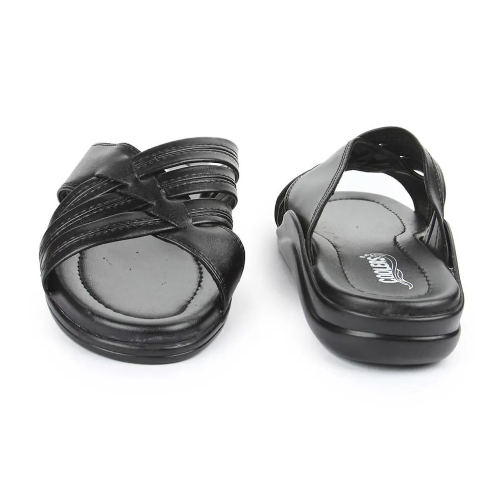 Chaussons décontractés Coolers (Noir) pour hommes TAYLOR par Liberty