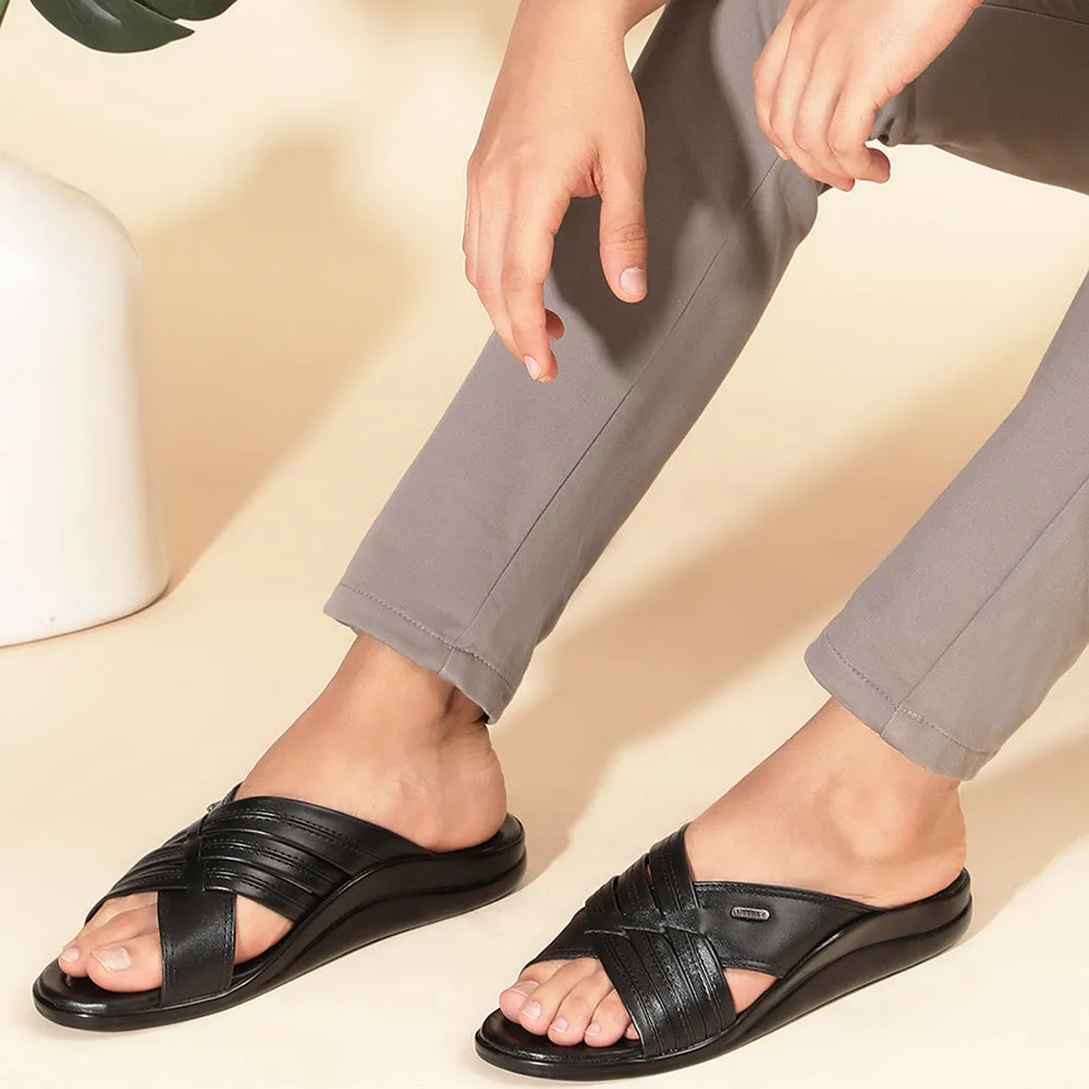 Chaussons décontractés Coolers (Noir) pour hommes TAYLOR par Liberty