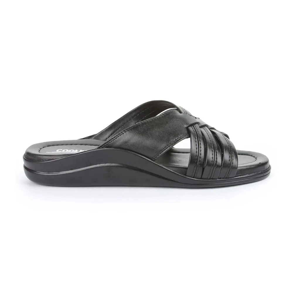 Chaussons décontractés Coolers (Noir) pour hommes TAYLOR par Liberty