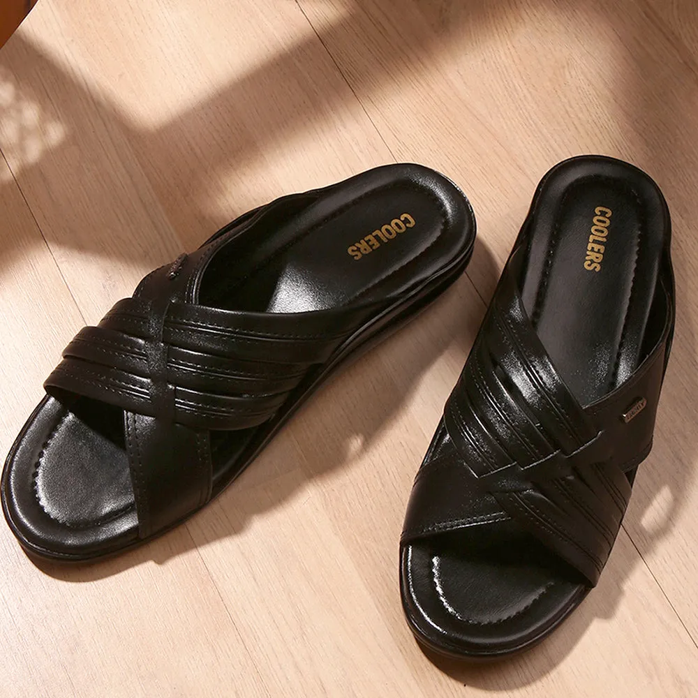 Chaussons décontractés Coolers (Noir) pour hommes TAYLOR par Liberty