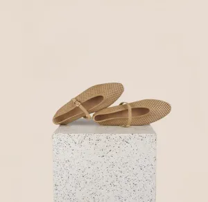 Cori - Suède sable perforé