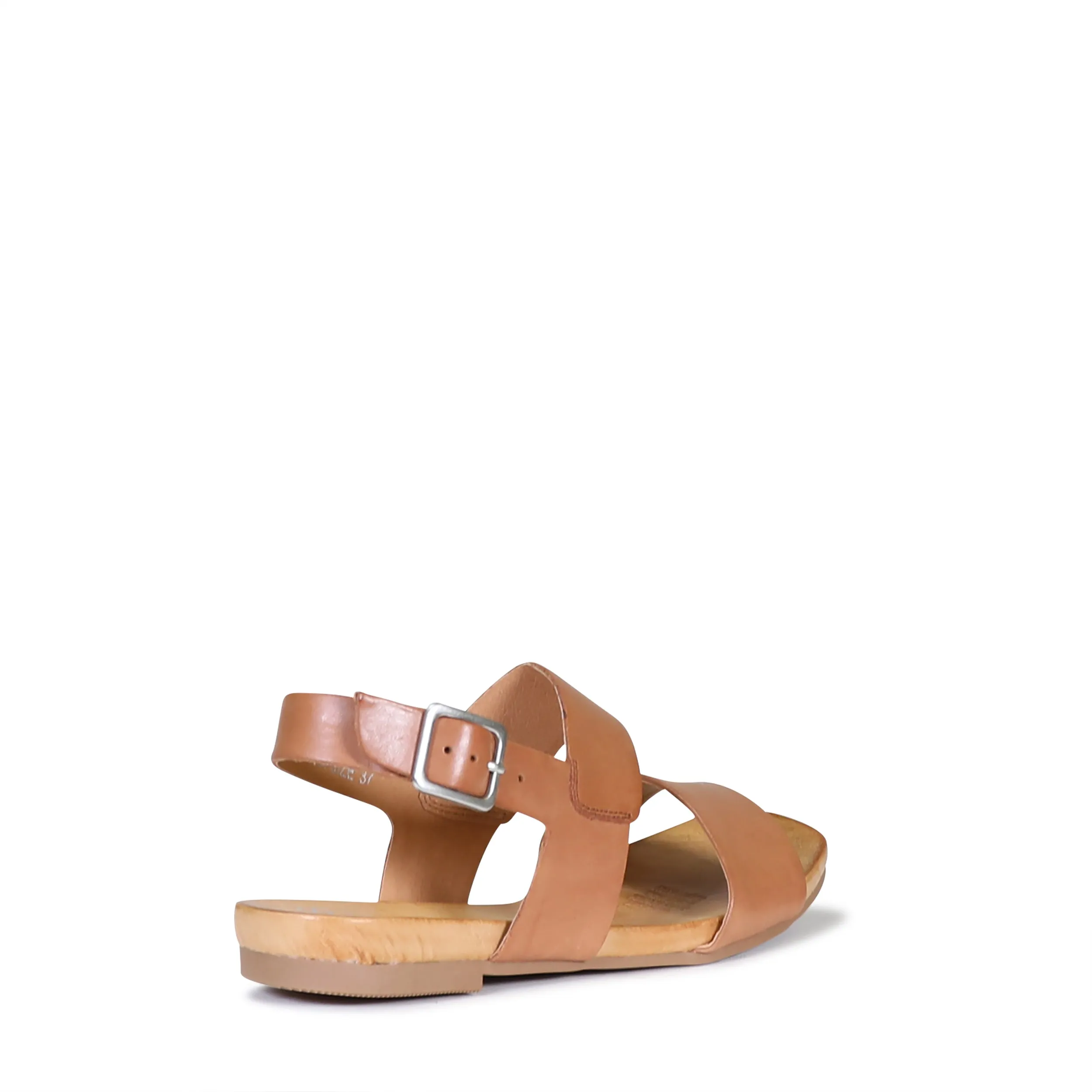 SANDALE DANA À TALON SLING EN CUIR
