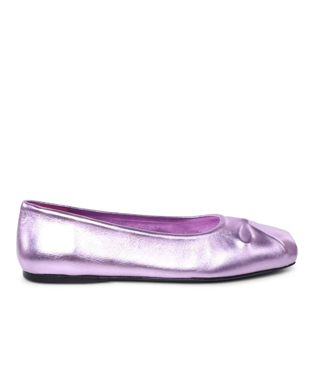 Ballerines métallisées Dancer en rose