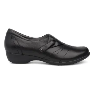 Dansko Femmes Franny Noir Nappa Brossé