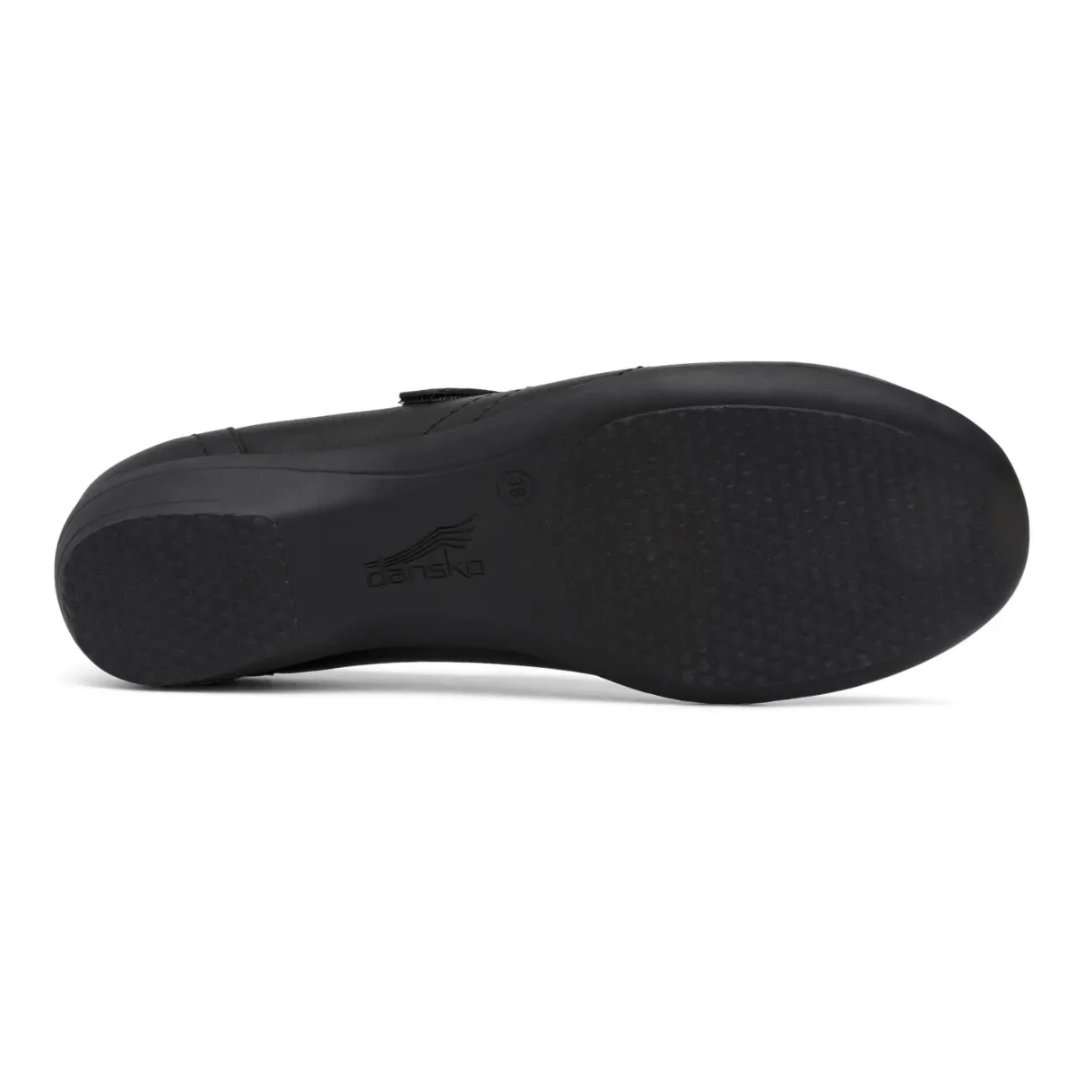 Dansko Femmes Franny Noir Nappa Brossé