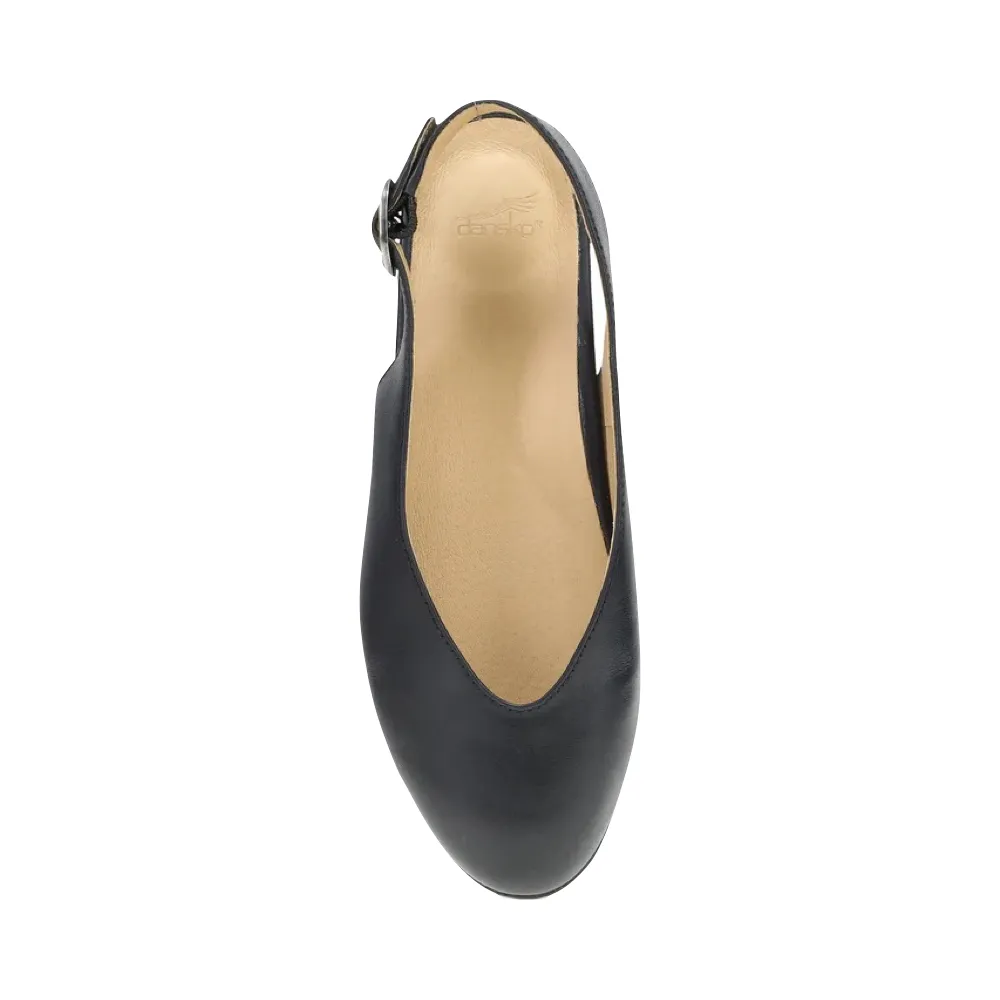 Dansko Femmes Lea Escarpin à Bride Arrière Noir