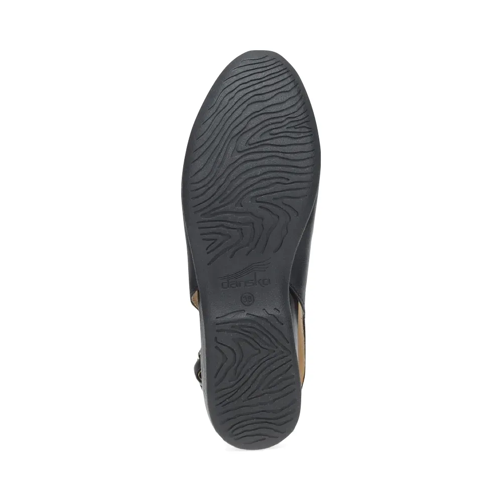 Dansko Femmes Lea Escarpin à Bride Arrière Noir