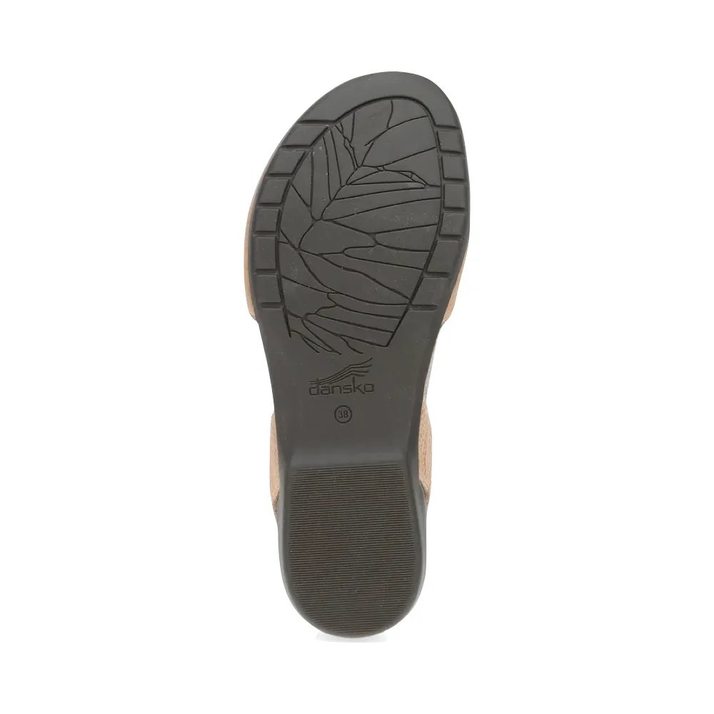 Sandale fermée Rowan pour femme de Dansko en miel brun