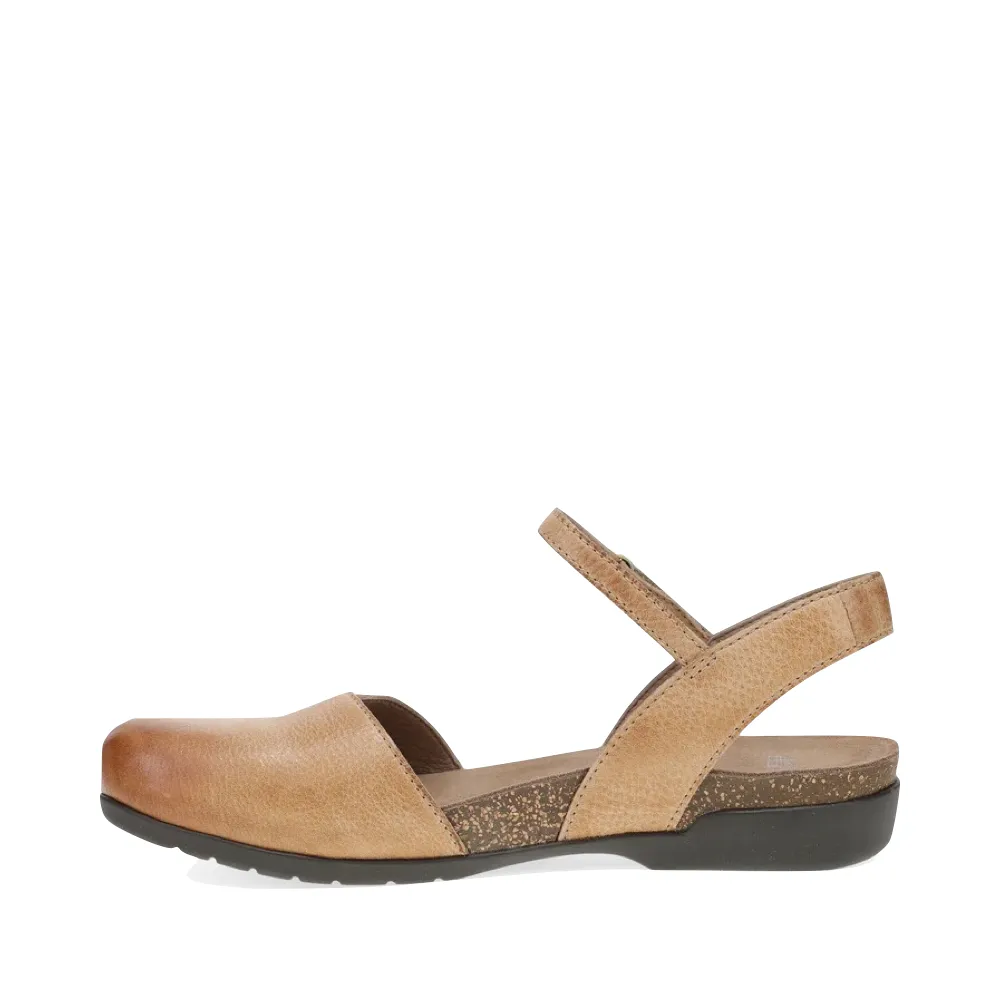 Sandale fermée Rowan pour femme de Dansko en miel brun