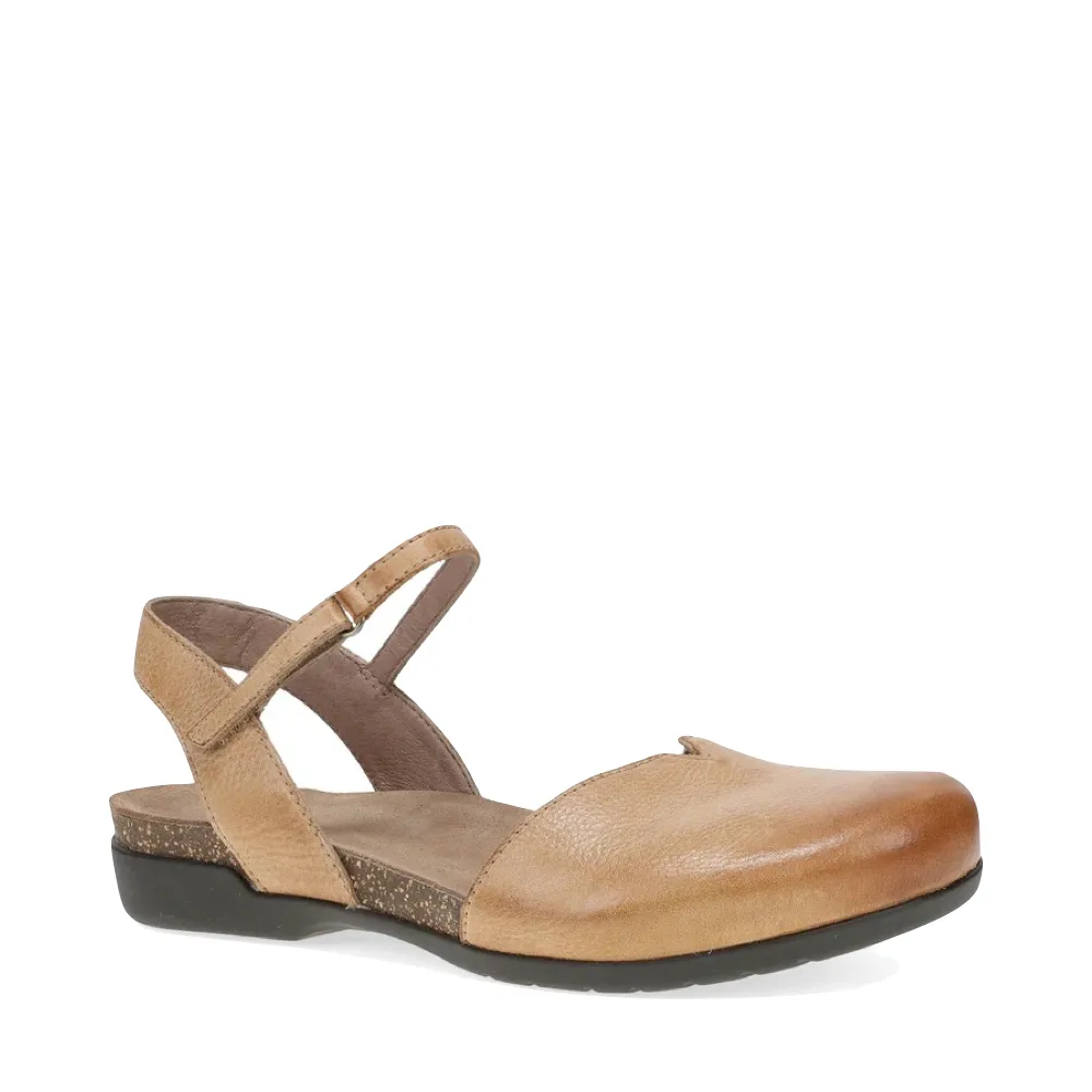 Sandale fermée Rowan pour femme de Dansko en miel brun